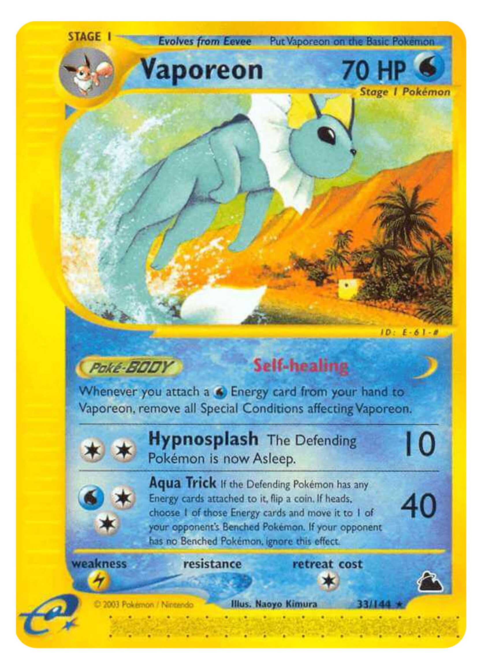 Vaporeon 33 (SK): poor