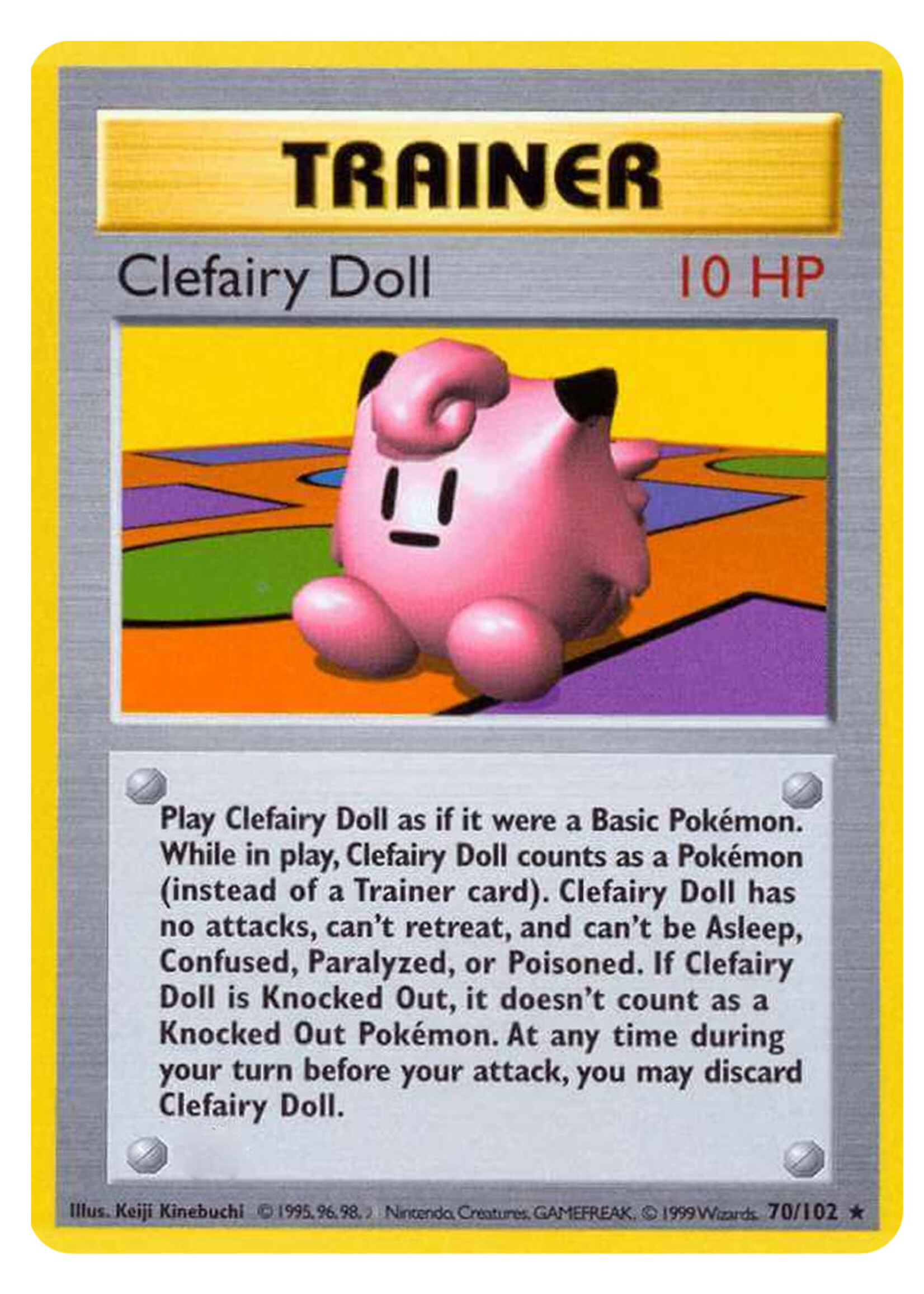 Clefairy Doll 70 (BS): excellent