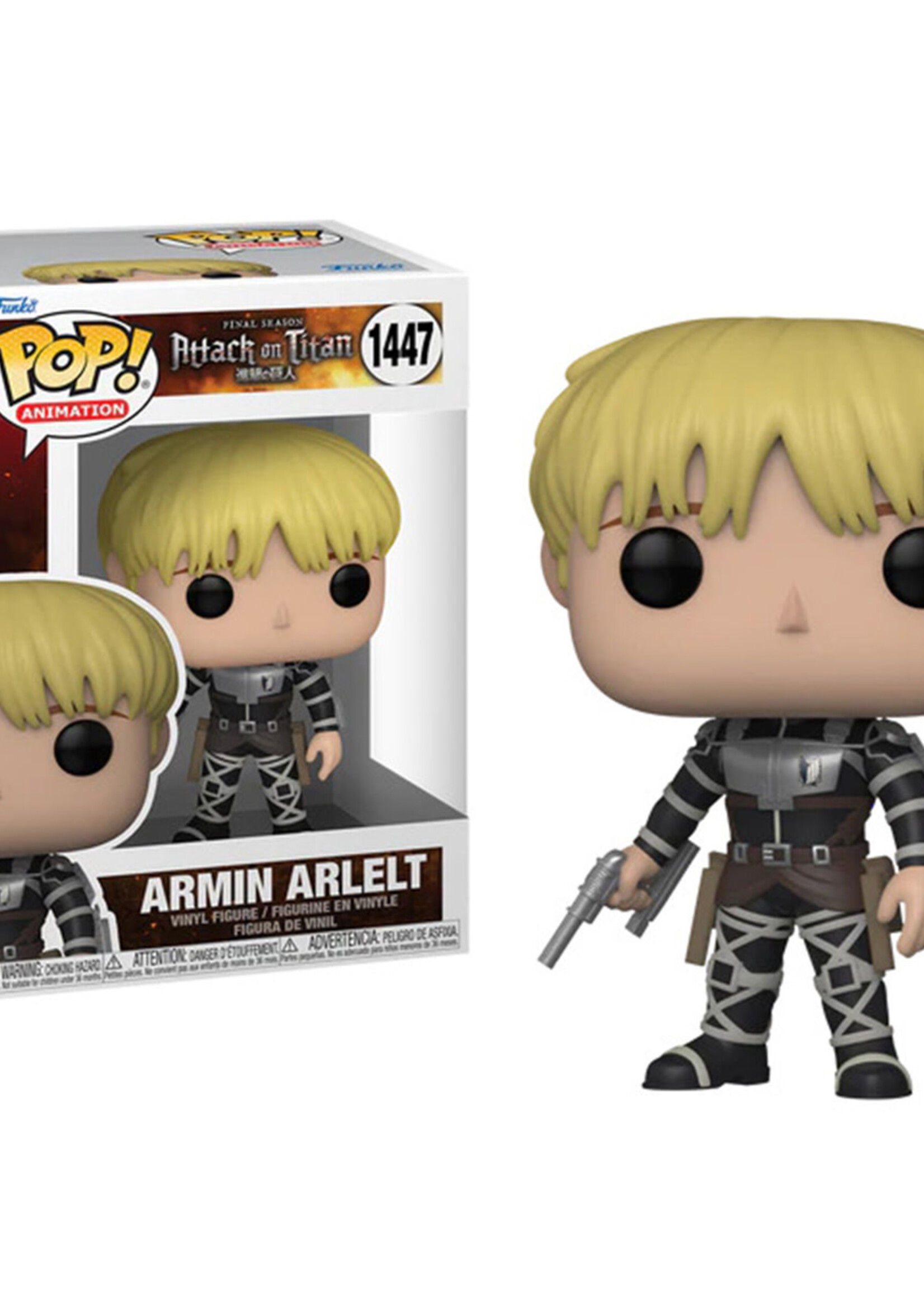 Attack On Titan S5 Funko Pop Anime N° 1447 Armin Arlelt
