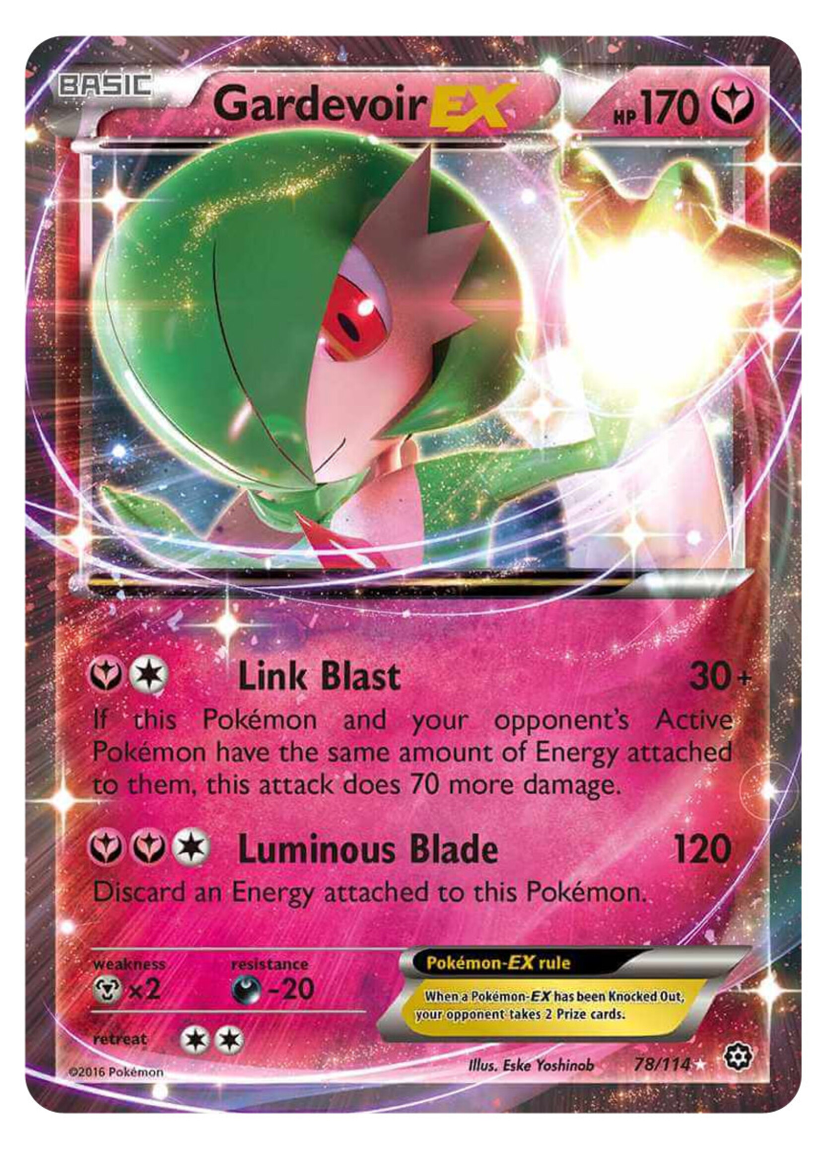 Gardevoir EX 78 (STS): excellent