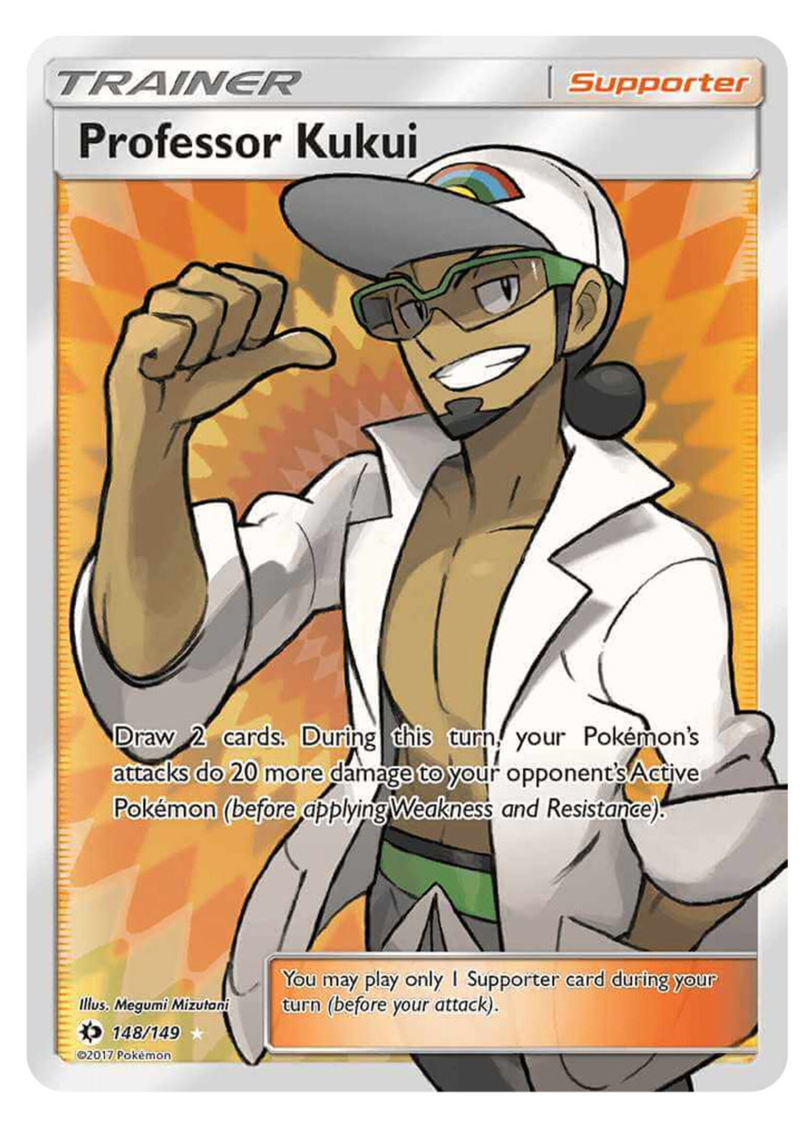 Professor Kukui 148 (SUM): light played
