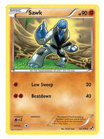 Sawk 62 (BLW) Reverse Holo: good