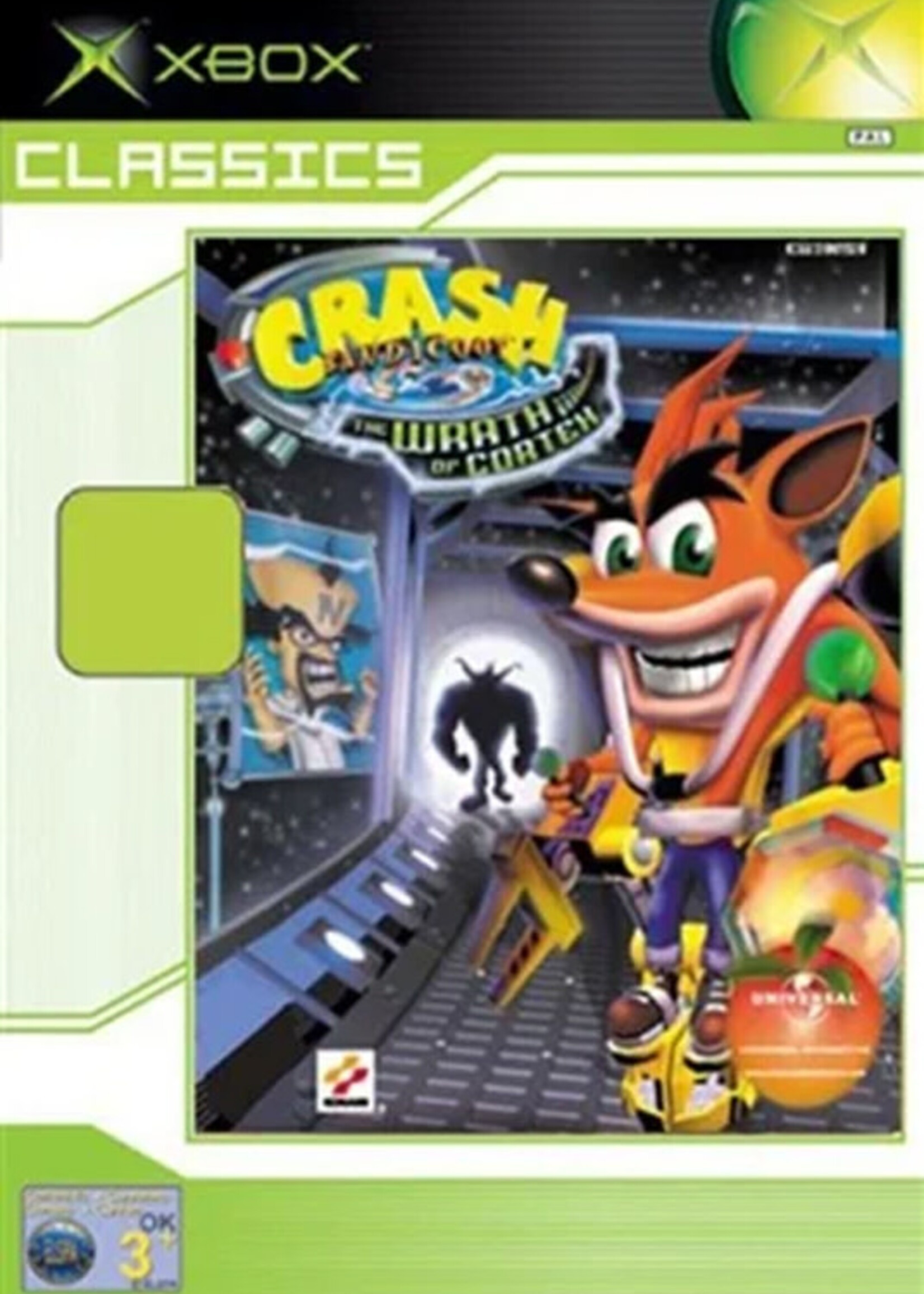 Crash Bandicoot De Wraak Van    Cortex Xbox