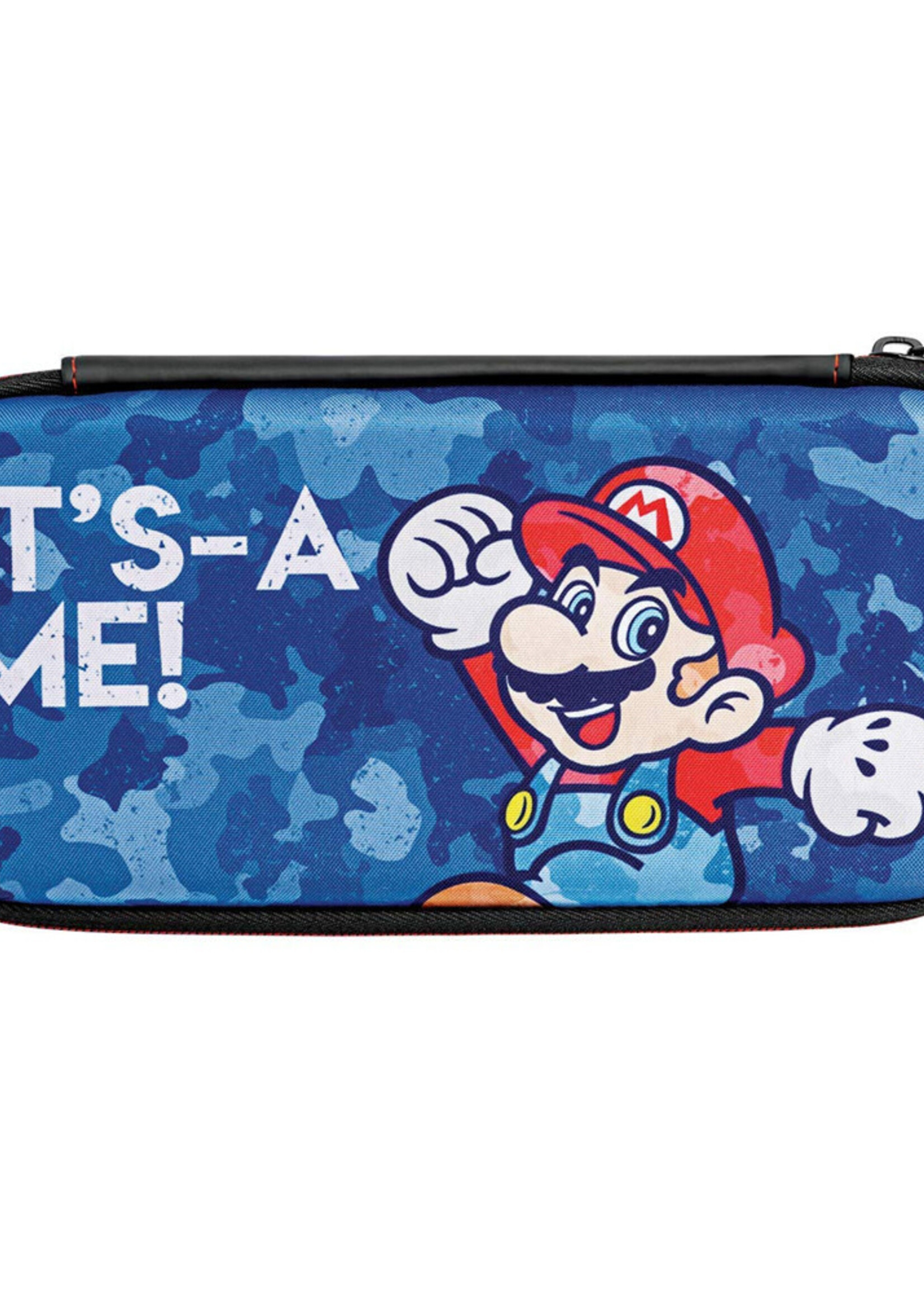 Official Slim Travel Case Mario Camo Switch