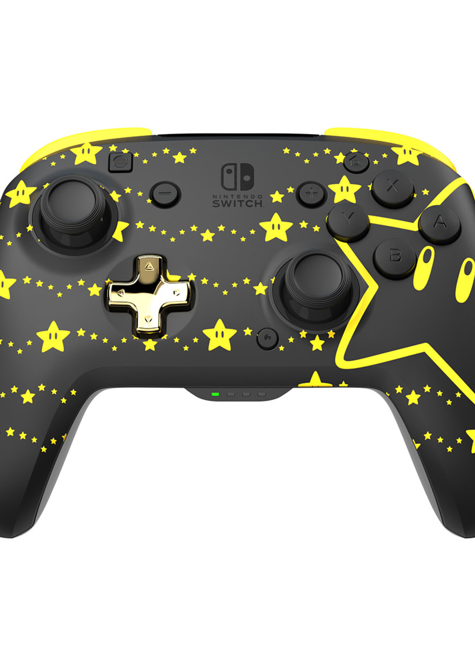 PDP Gaming Rematch Wireless Controller Super Star GITD