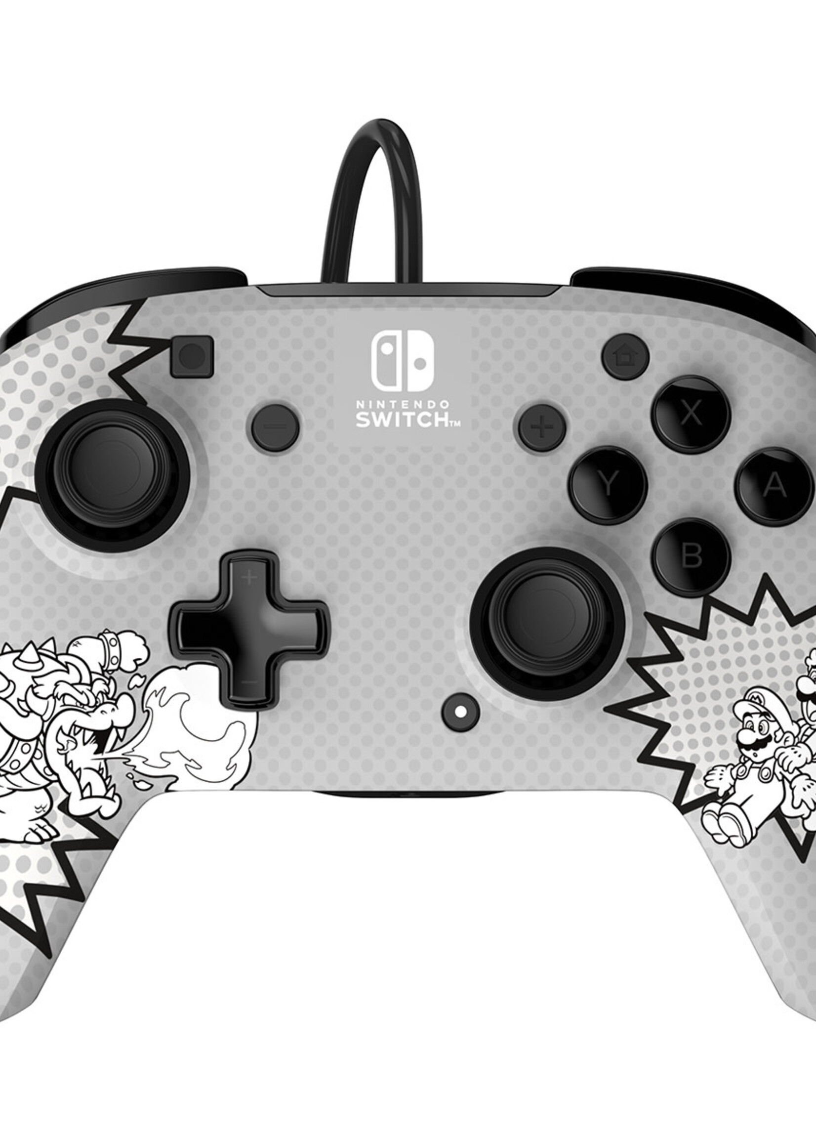 PDP Gaming Wired Rematch Controller Comic Mario