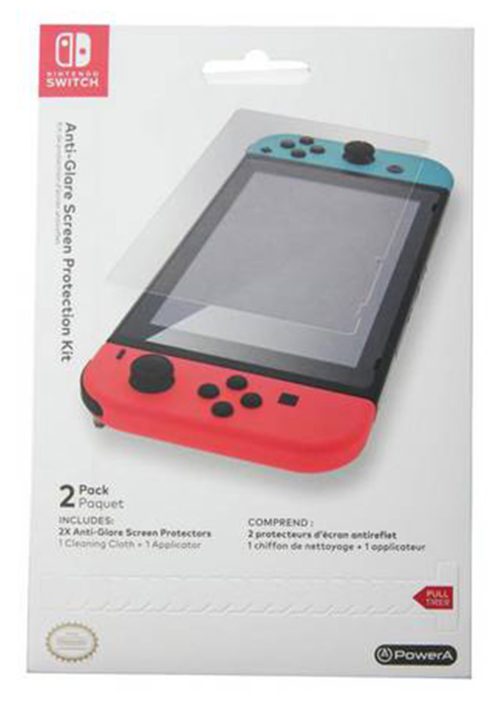 PowerA Anti-Glare Screen Protection Kit for Switch