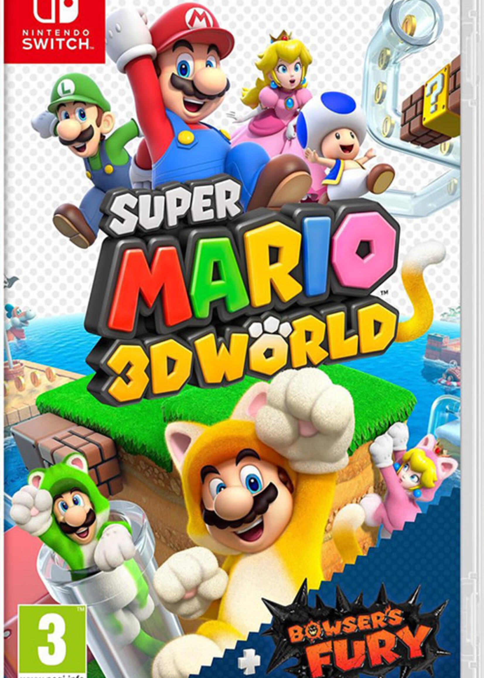 Super Mario 3D World + Bowser's Fury Switch