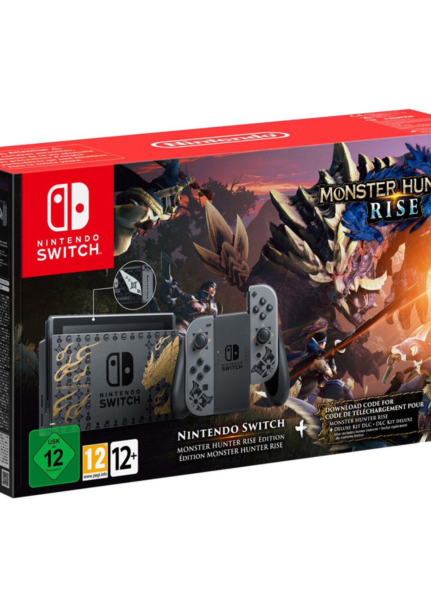 Switch Console Monster Hunter   Rise Edition