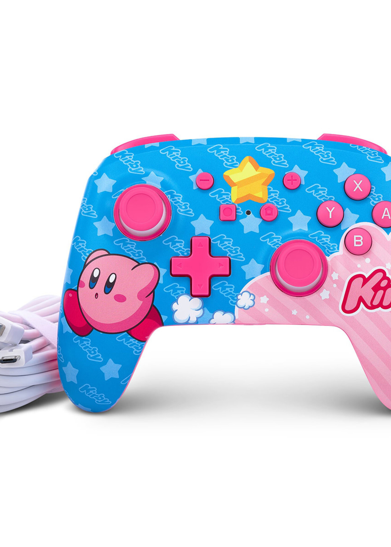 Wired Controller For Nintendo Switch Kirby