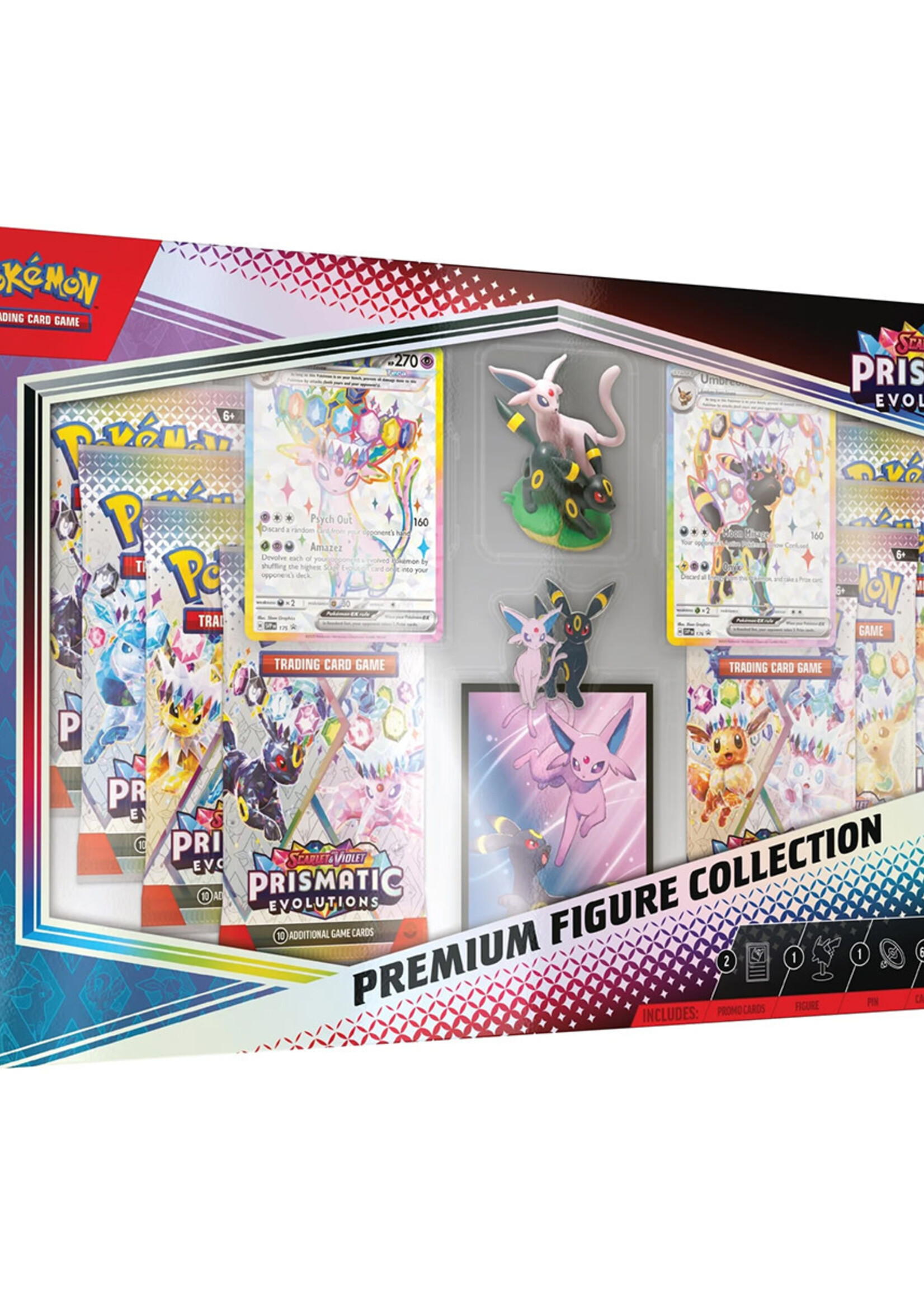 Pokémon Prismatic Evolution Super Premium Figure Collection