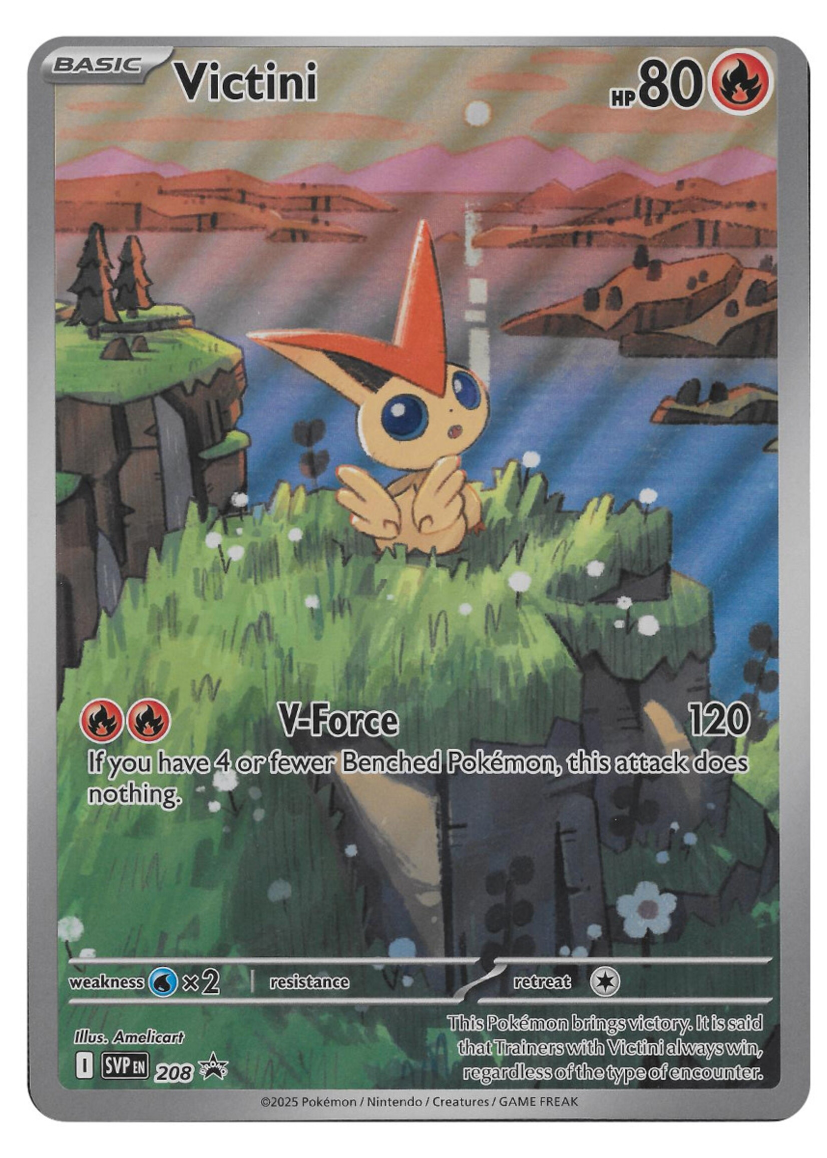 Victini 208 (SVP): near mint