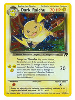 Dark Raichu 83 (TR): good+