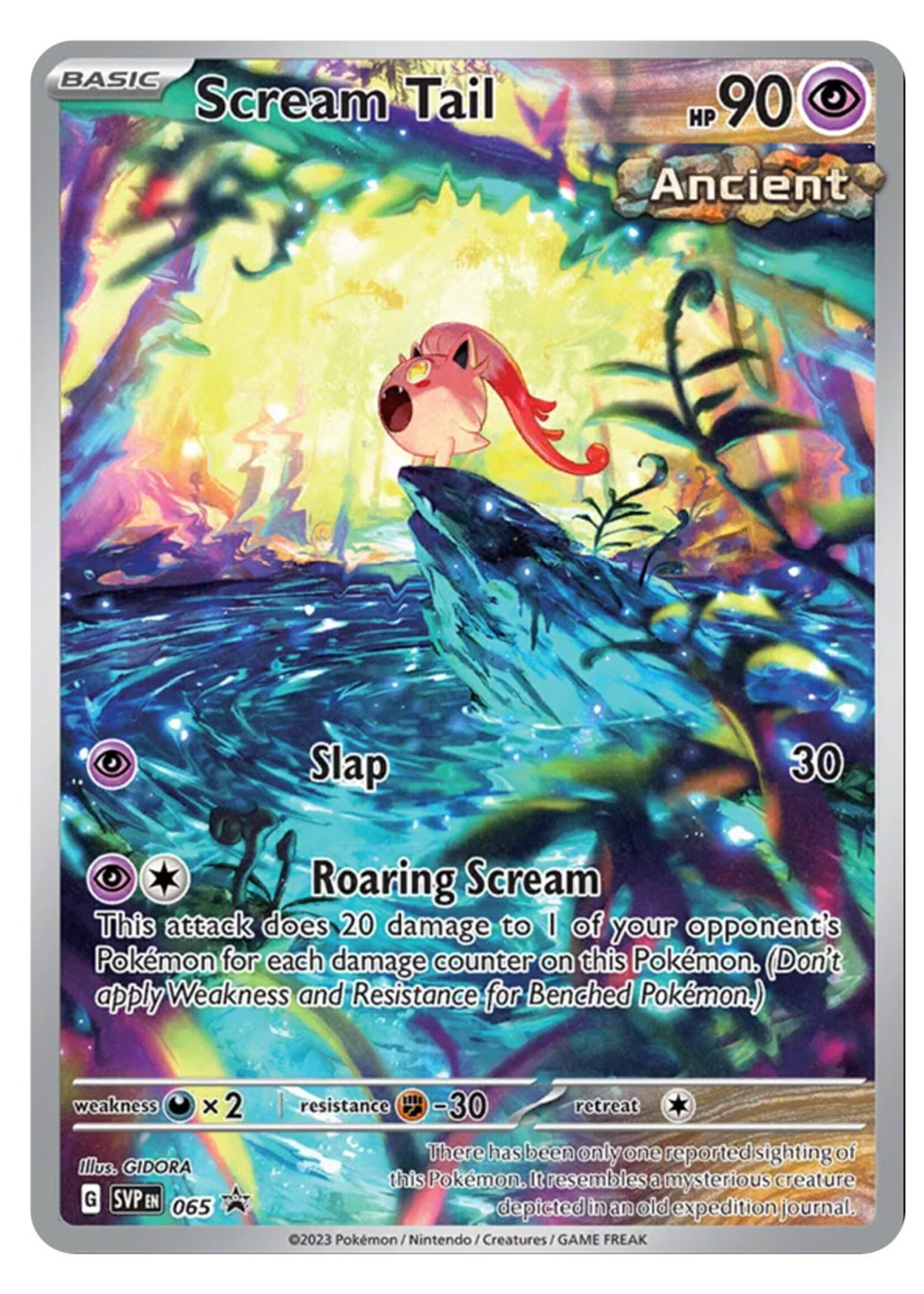 Scream Tail 65 (SVP) OVP Sealed: near mint