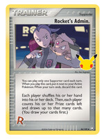 Rocket's Admin 86 (CEL): near mint