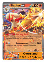Blaziken Ex 24 (JTG) Grote Kaart: near mint