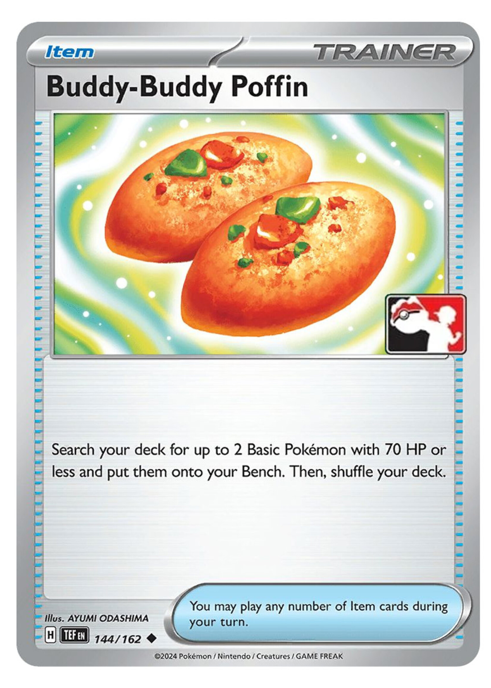 Buddy-Buddy Poffin 144 (PPS5) Holo: near mint