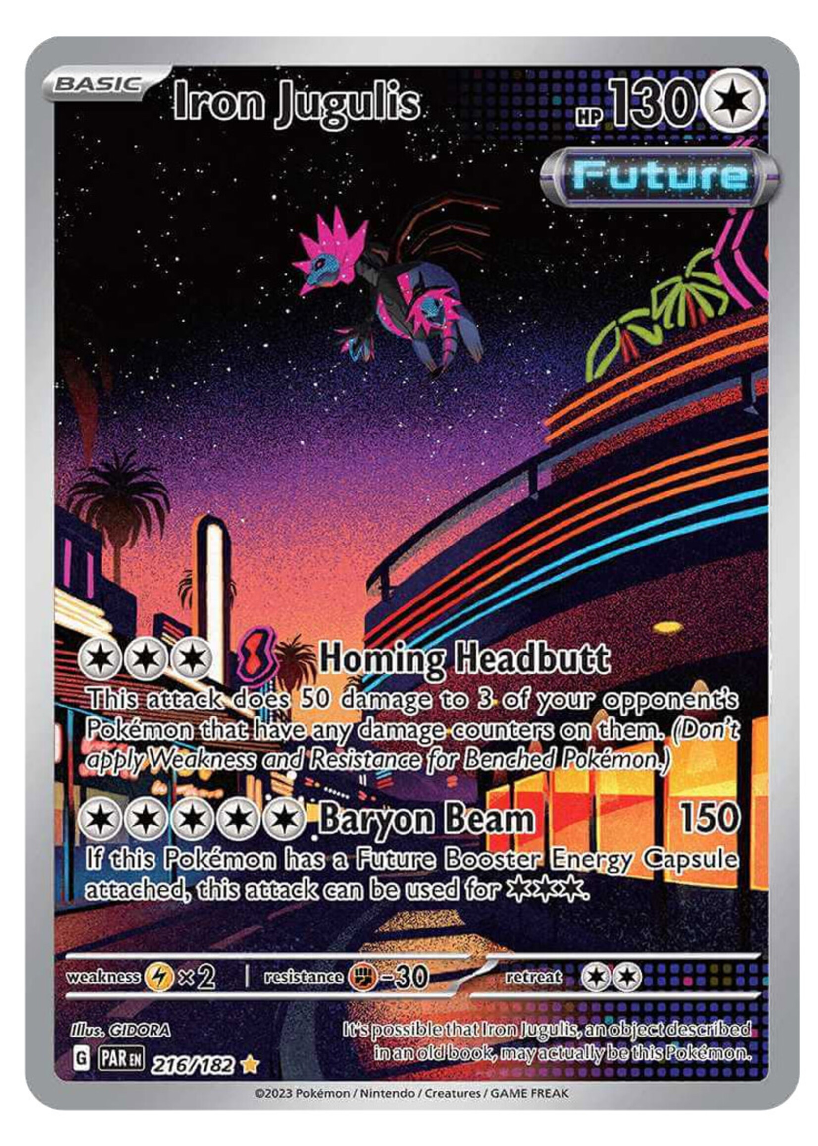 Iron Jugulis 216 (PAR): near mint