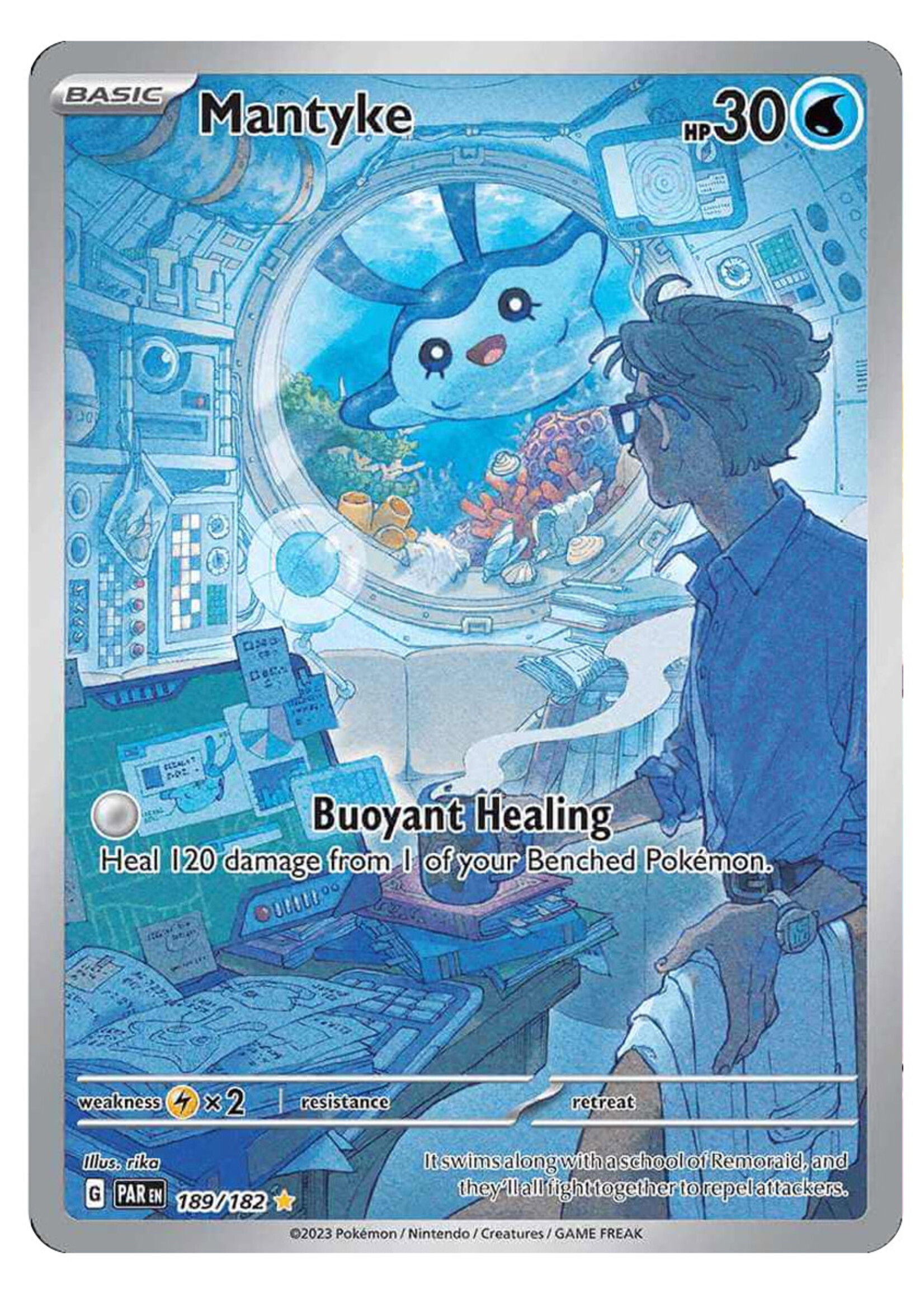 Mantyke 189 (PAR): near mint