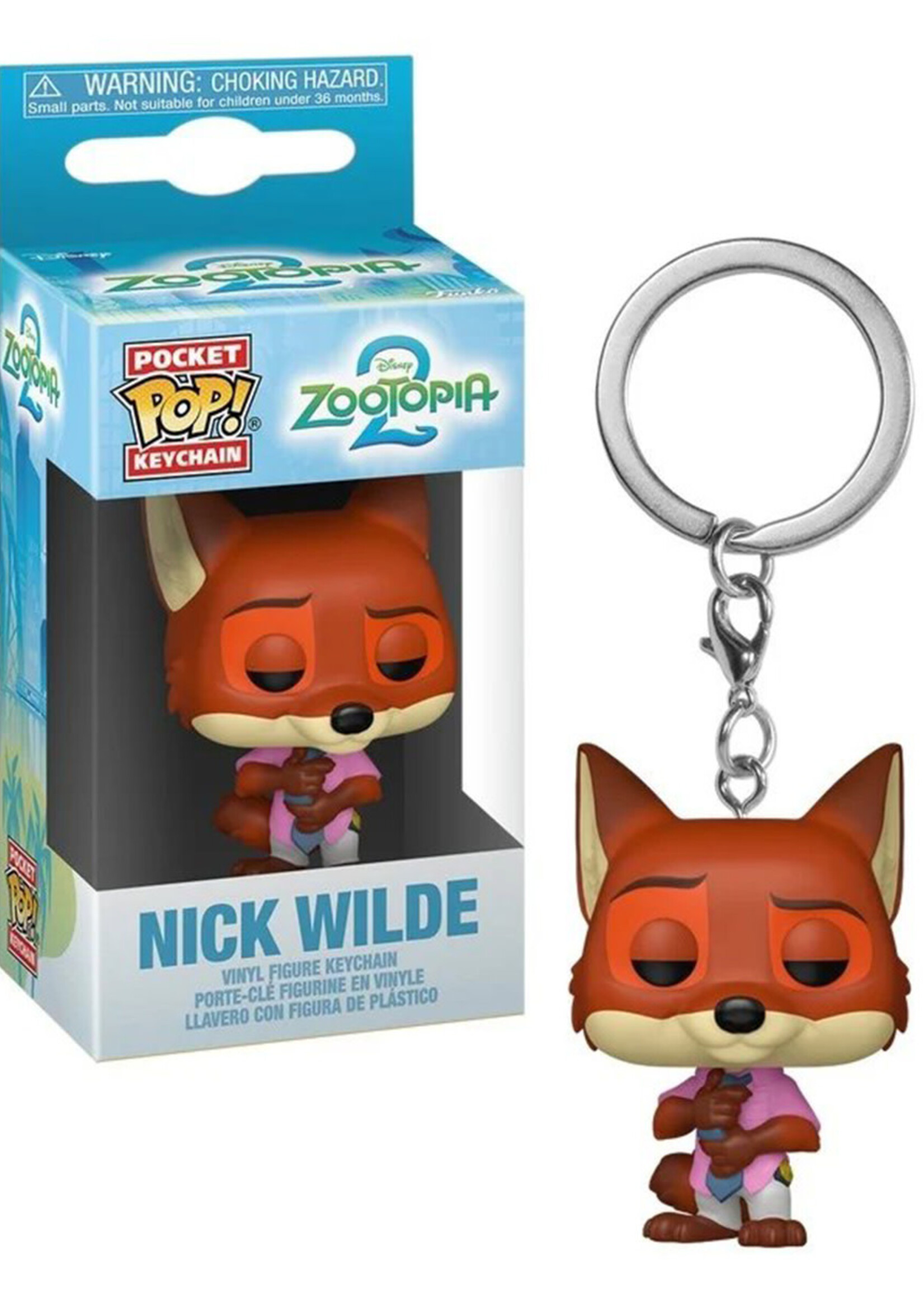 Zootopia 2 Pocket Pop Keychain Nick Wilde