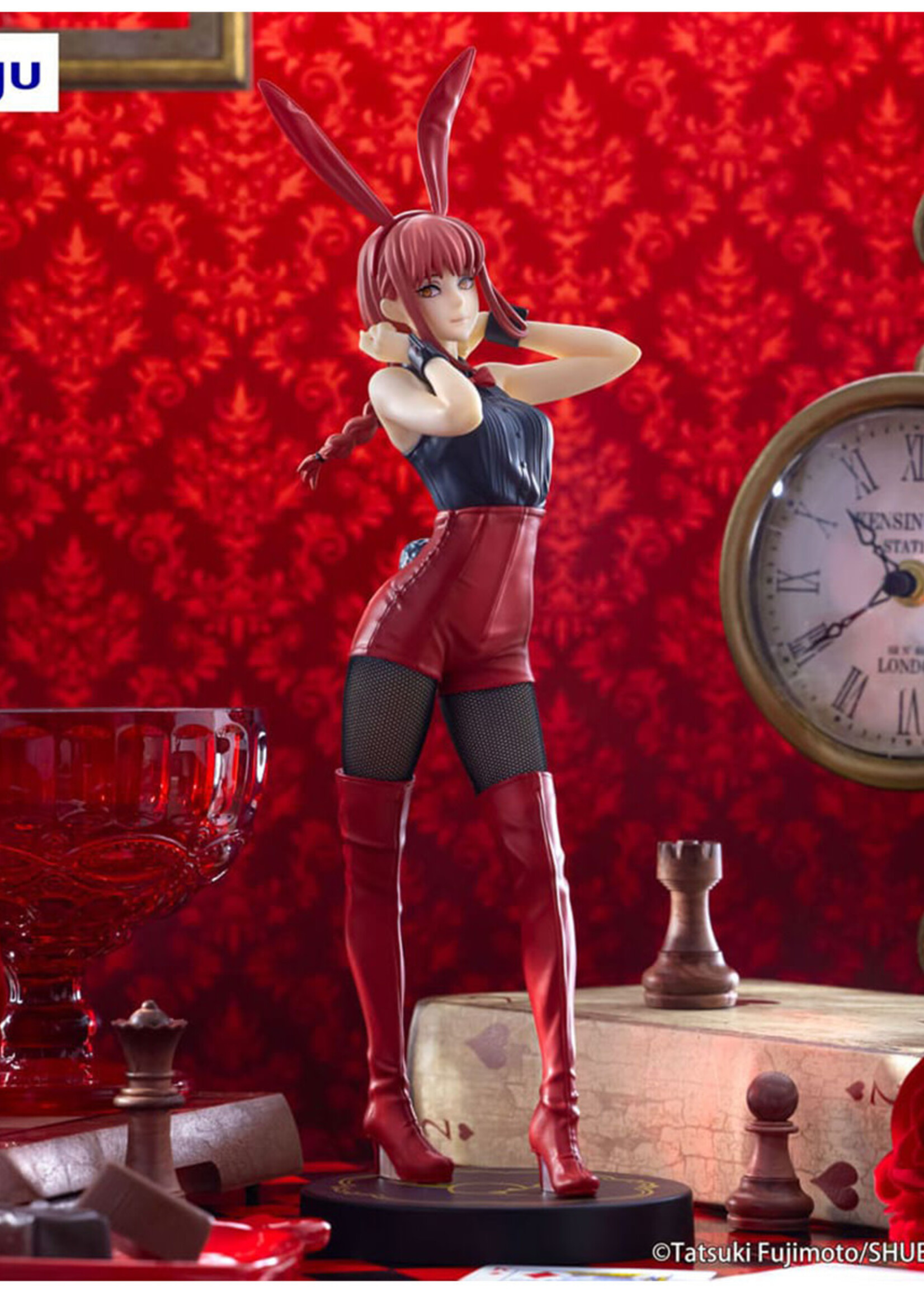 Chainsaw Man BiCute Bunnies Makima Red Statue 30cm