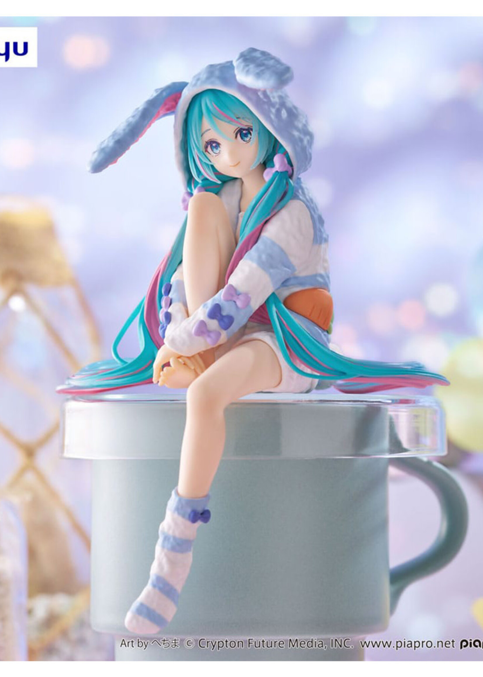 Hatsune Miku Blue Pajama Ver. Statue 14cm