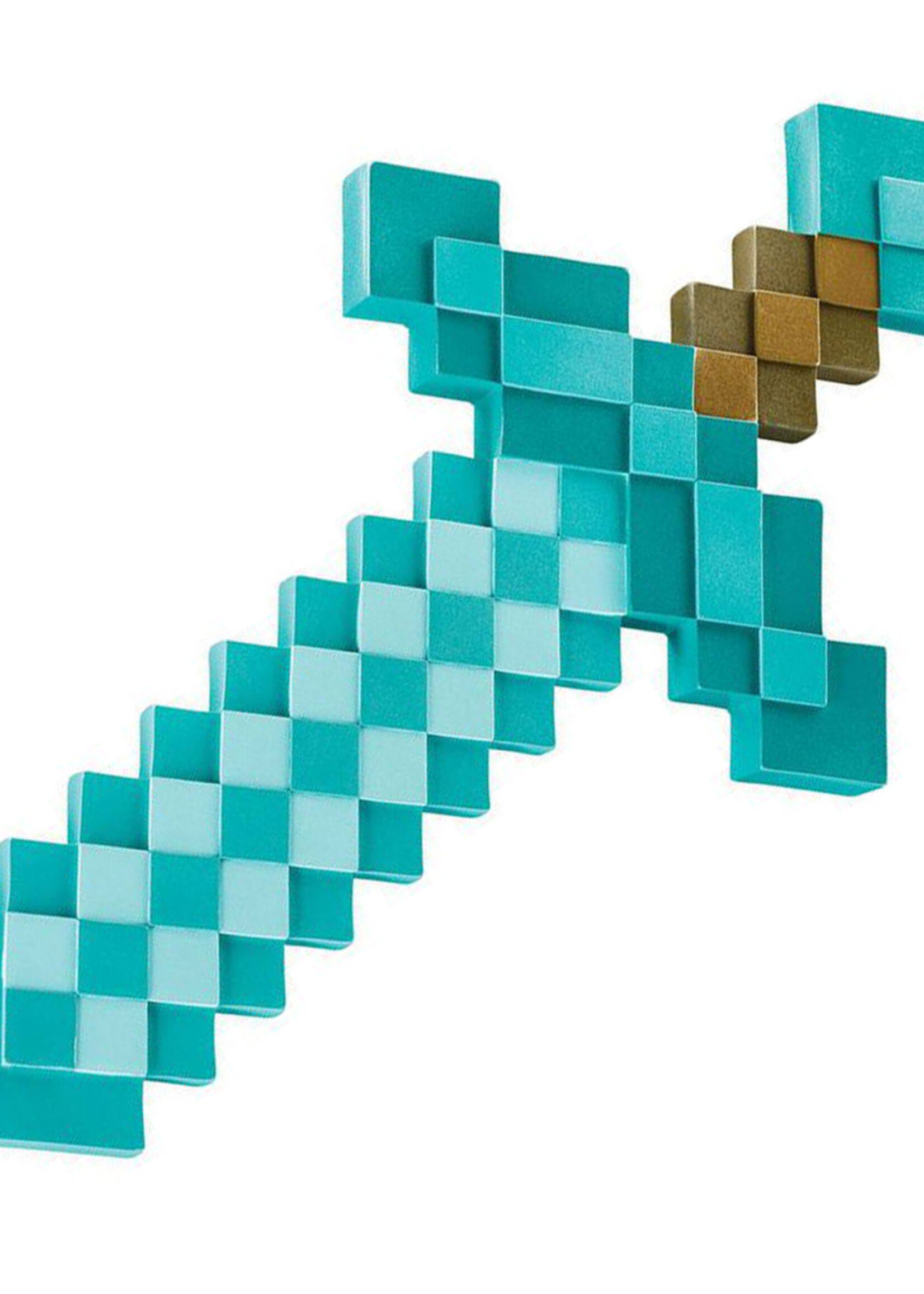 Minecraft Plastic Replica Diamond Sword 51cm