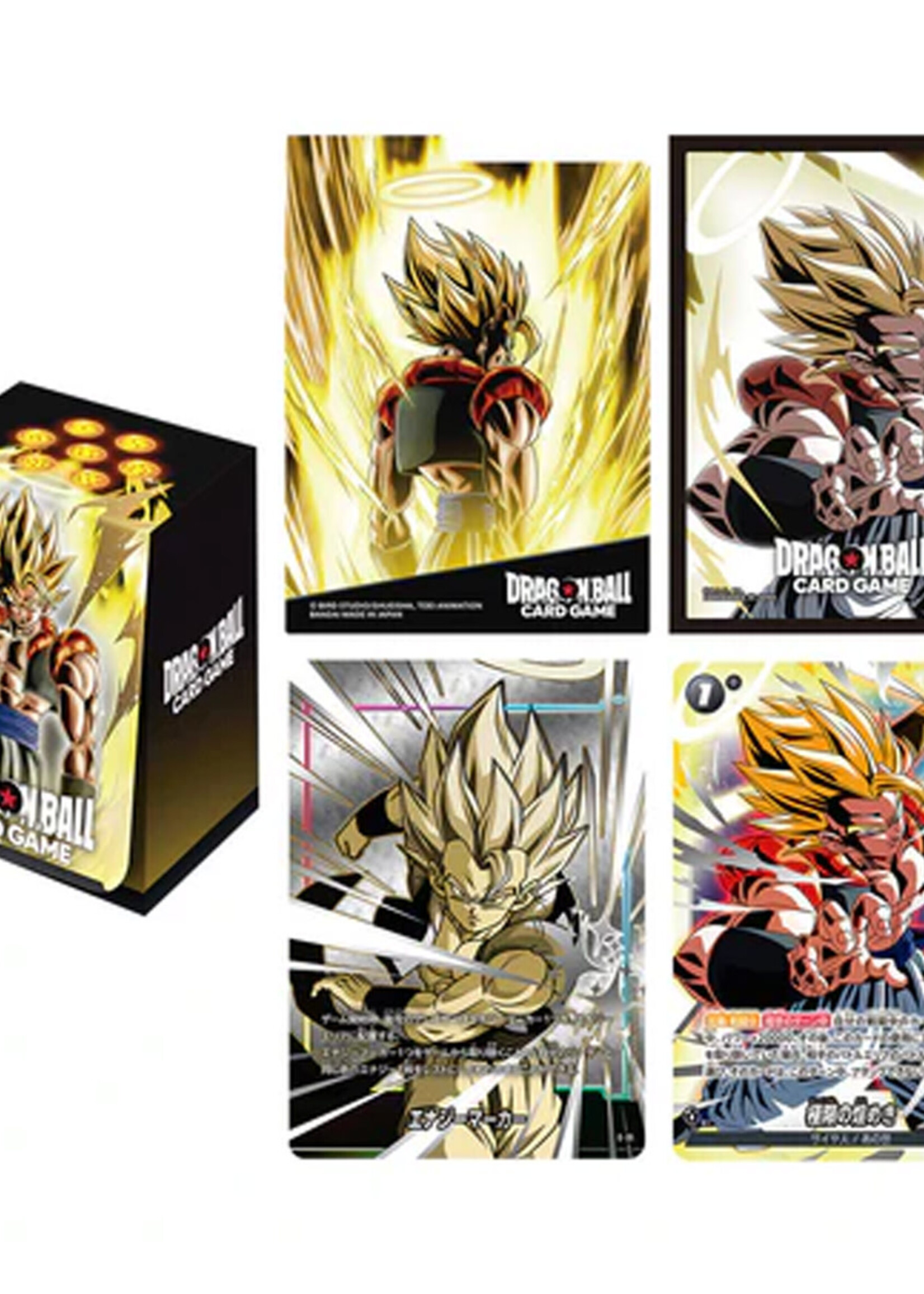 Dragon Ball Fusion World Card Case & Sleeves 03 Gogeta