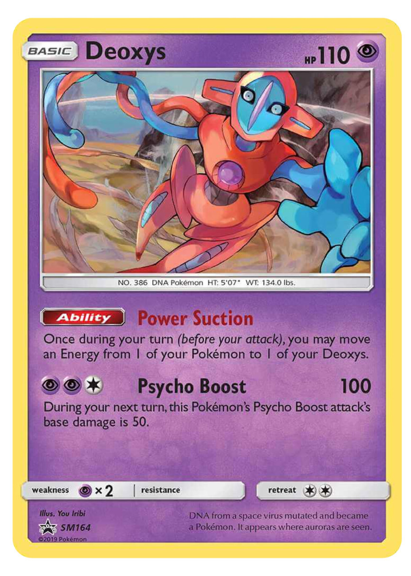 Deoxys 164 (SM): near mint