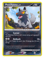 Poochyena Lv.17 116 (LA) Reverse Holo: good