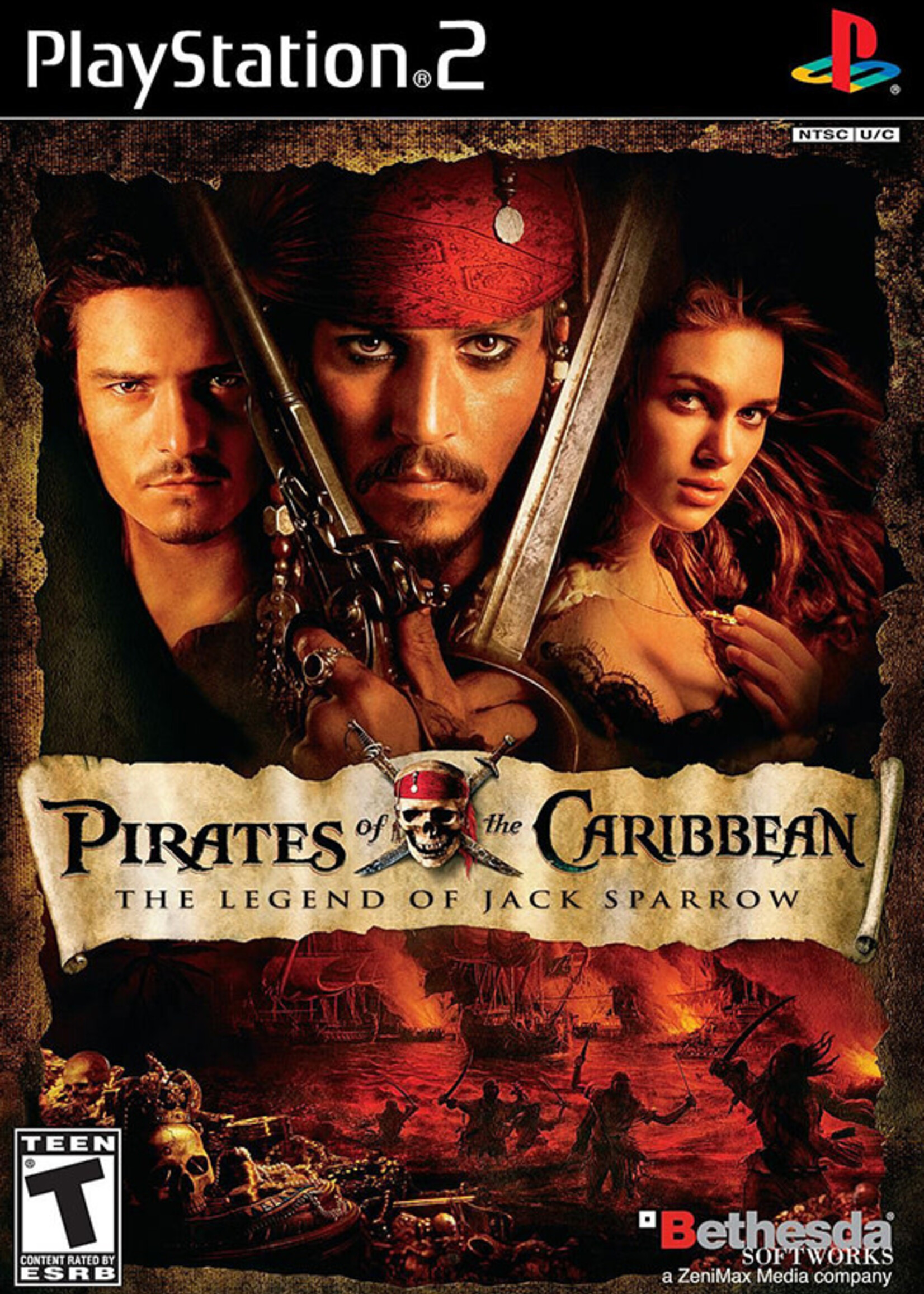 Pirates of the Caribbean The Legend of Jack Sparrow PS2