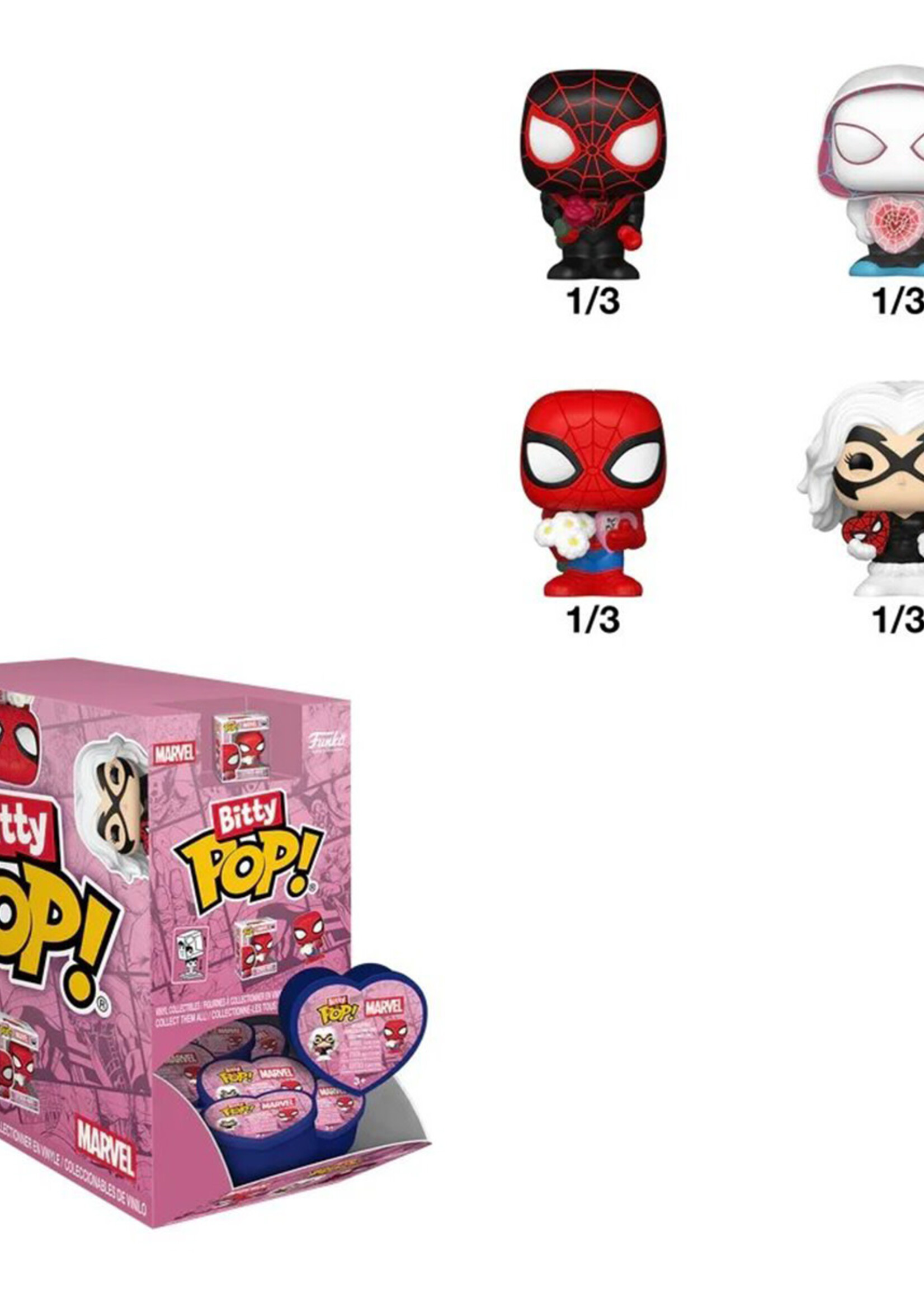 Spider-Man Valentines Bitty Pop Mystery