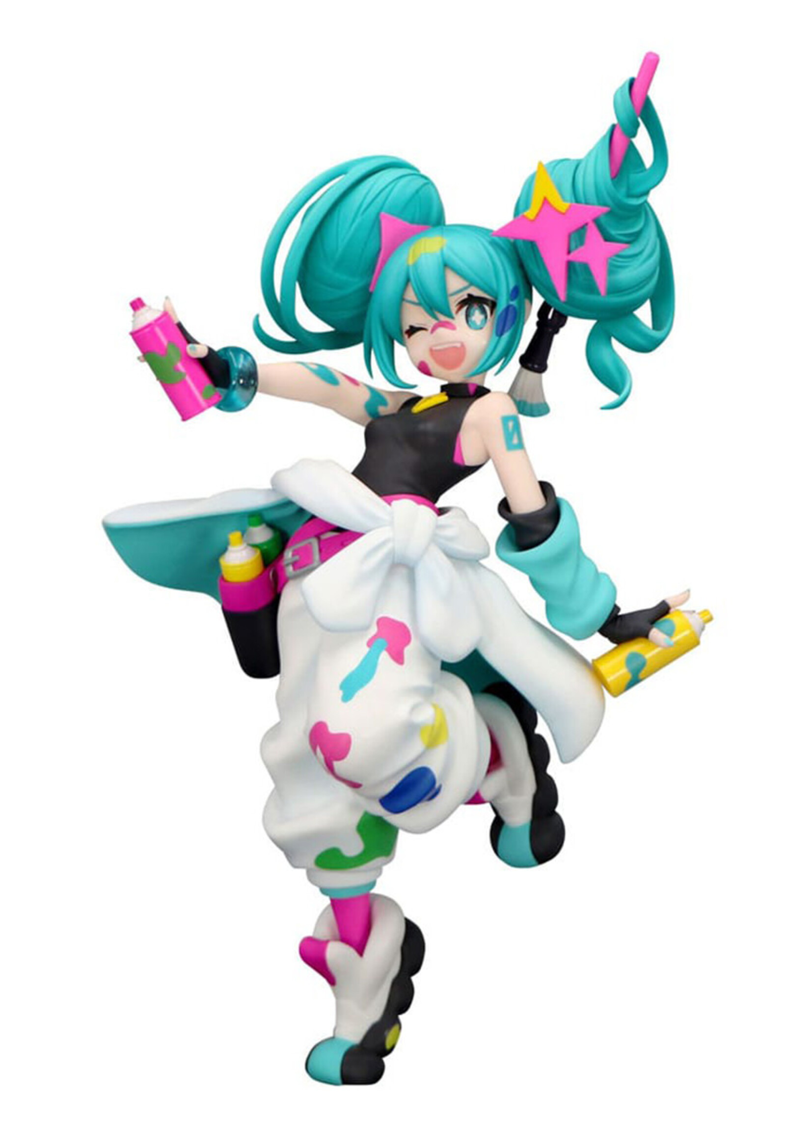 Hatsune Miku Trio-Try-iT PVC Statue Miku Paint Girl 19cm