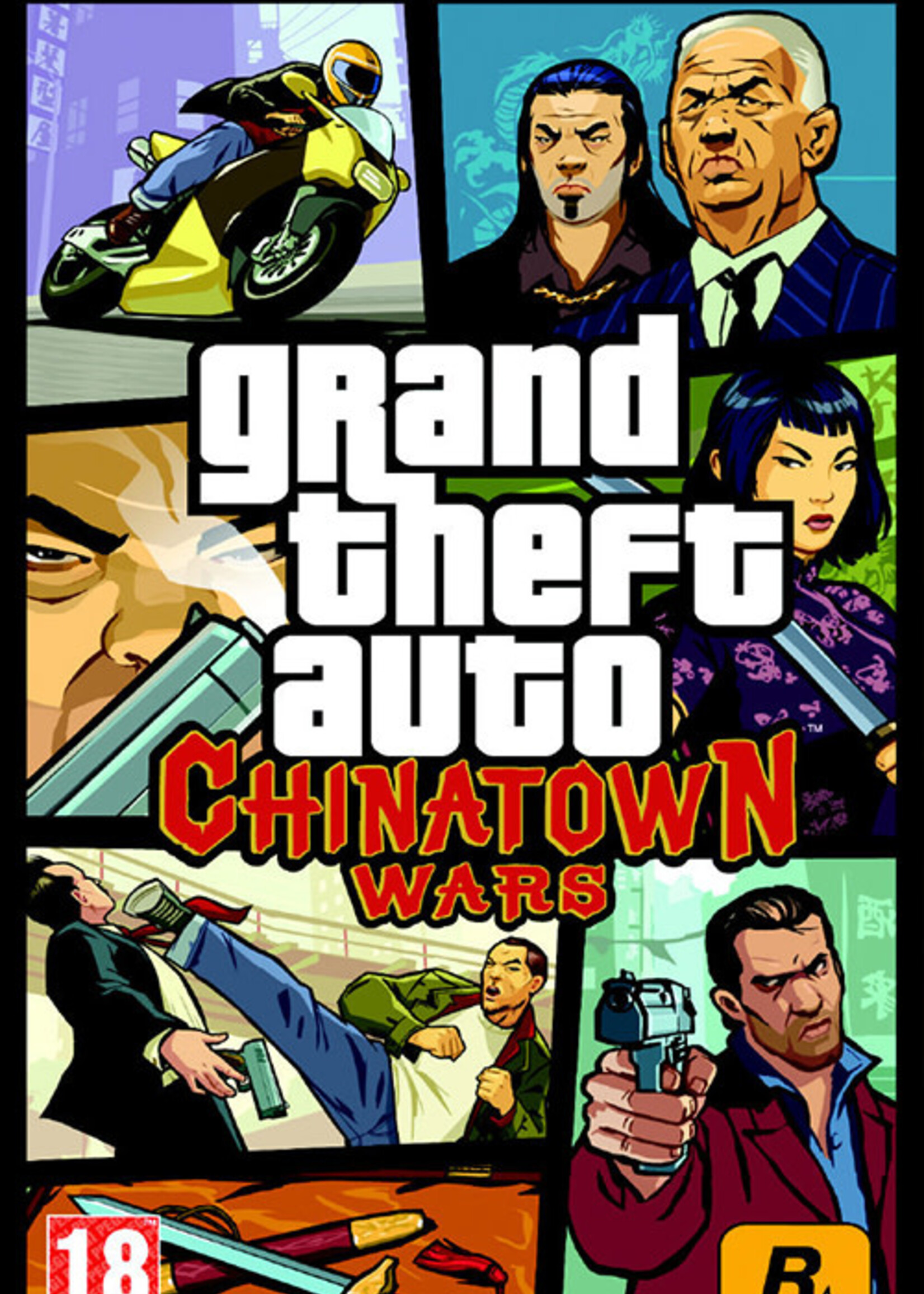 GTA Grand Theft Auto Chinatown  Wars PSP