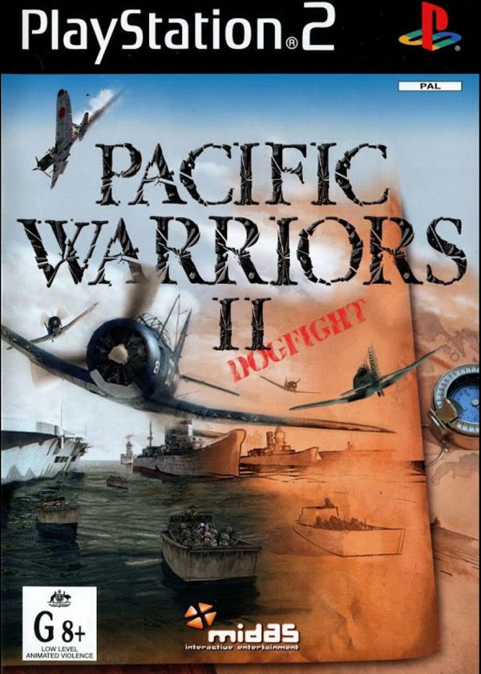 Pacific Warriors Dogfight PS2