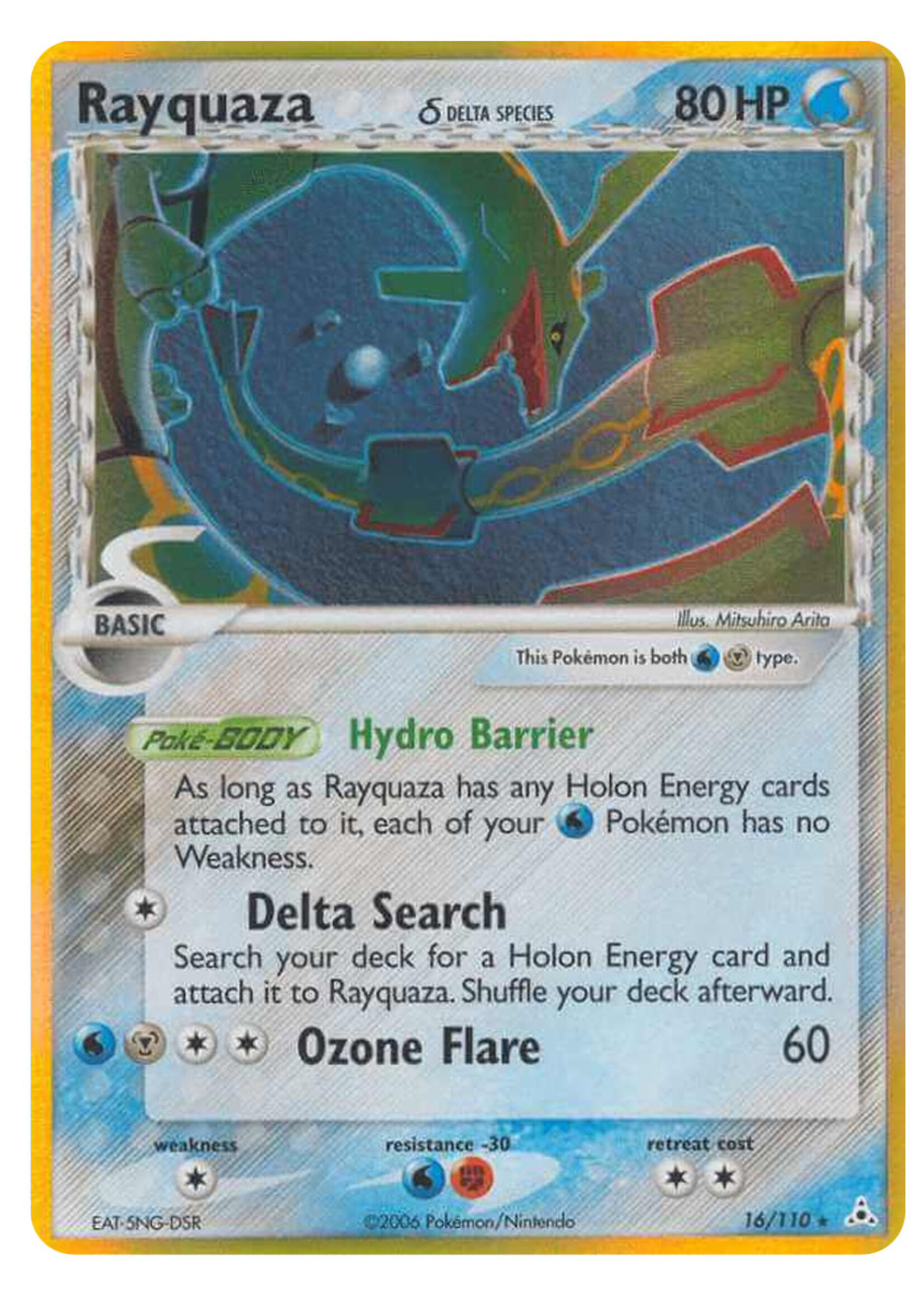 Rayquaza Delta Species 16 (HP): good