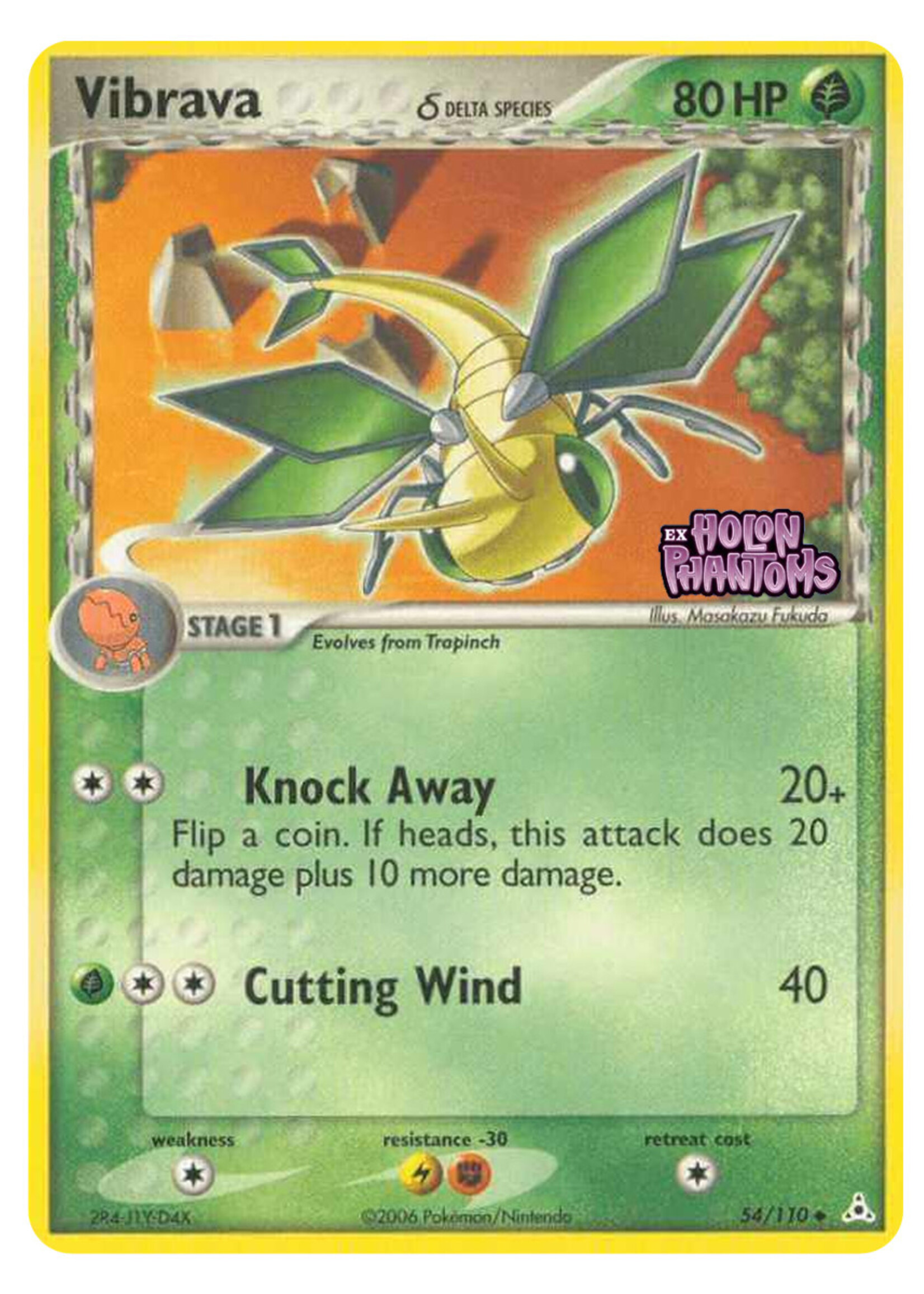 Vibrava Delta Species 54 (HP) Stamped: excellent