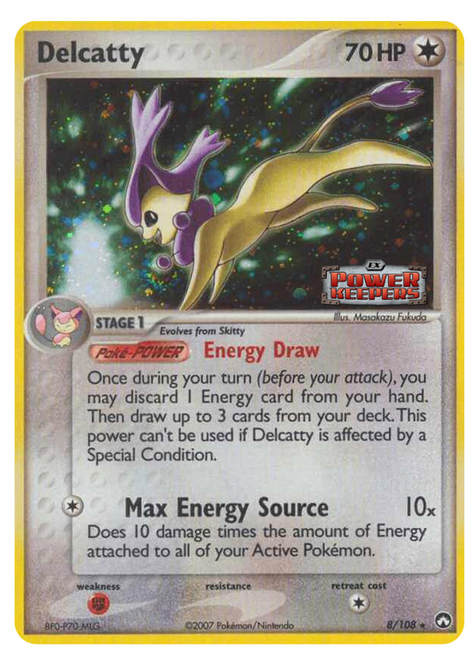 Delcatty 8 (PK) Stamped: excellent