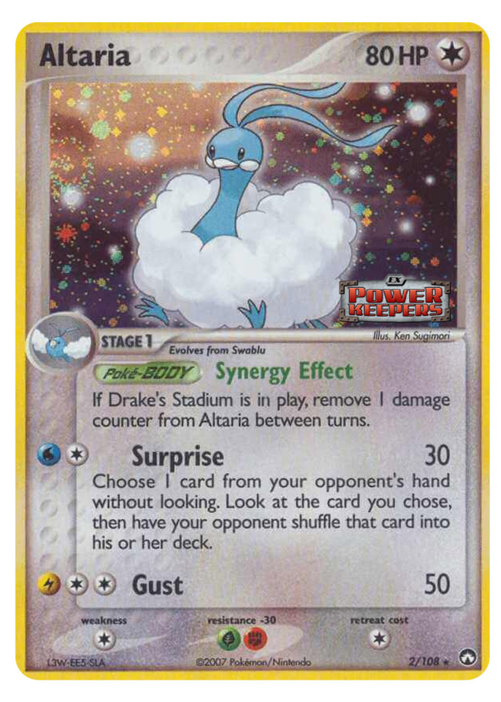 Altaria 2 (PK) Stamped: light played