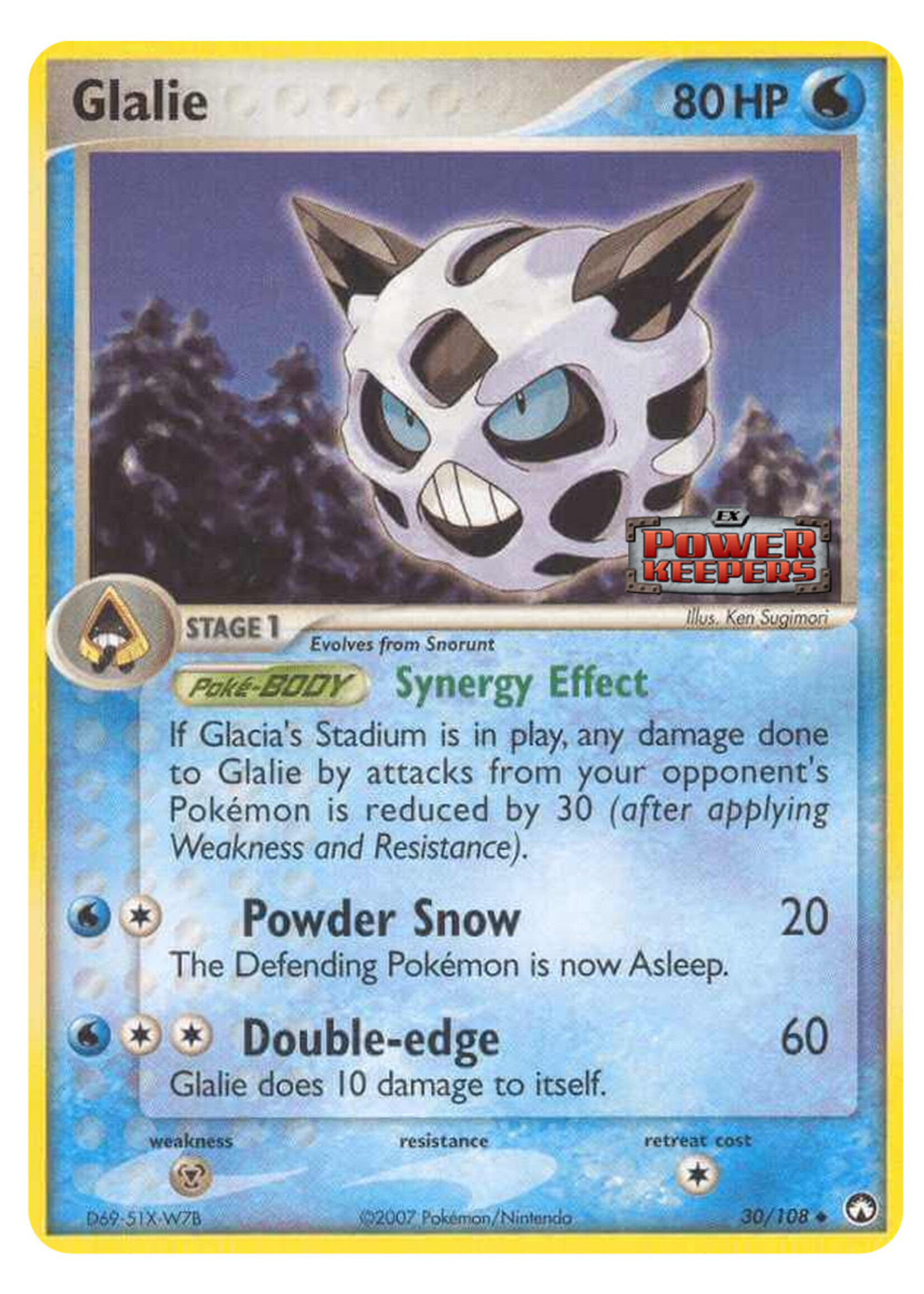 Glalie 30 (PK) Stamped: excellent