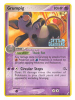 Grumpig 20 (CG) Stamped: excellent