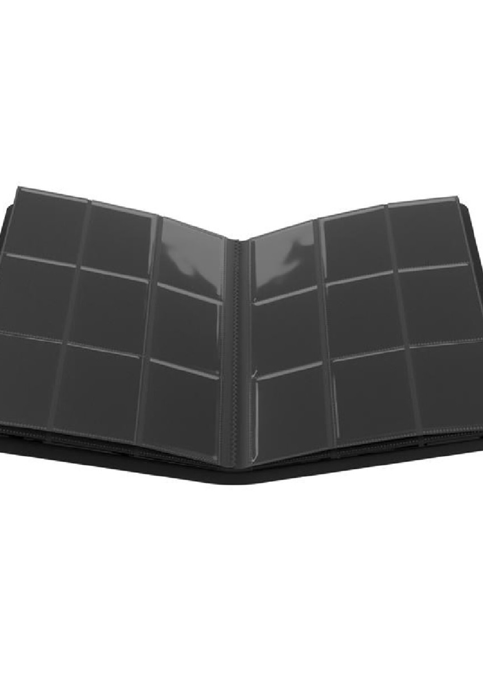 GameGenic 18-Pocket Casual Binder Black