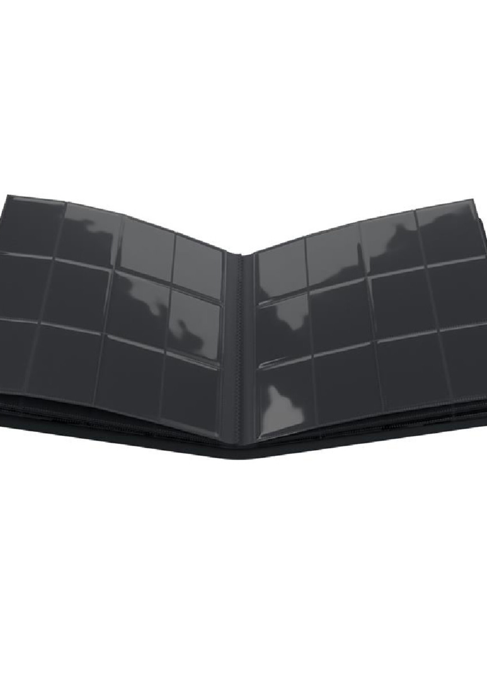 GameGenic 24-Pocket Casual Binder Black
