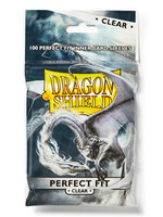 Sleeves Dragon Shield Perfect Fit Clear/Clear (100ct)