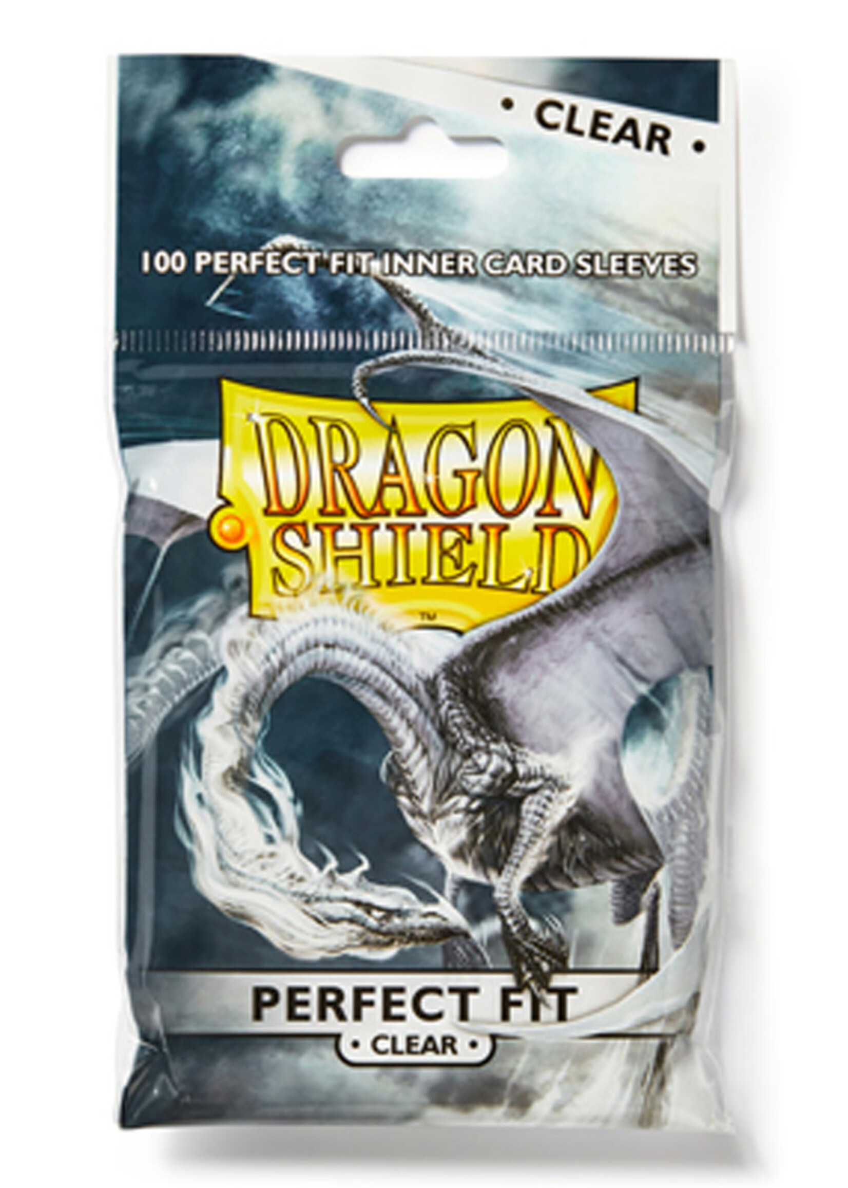 Sleeves Dragon Shield Perfect Fit Clear/Clear (100ct)