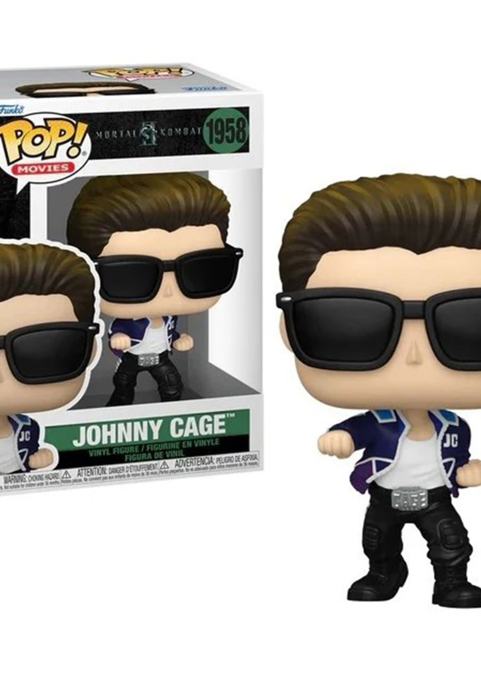 Mortal Kombat 2025 Funko Pop N° 1958 Johnny Cage
