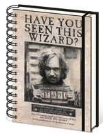 Harry Potter Notebook A5 Wanted Sirius Black