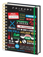 Friends Notebook Infographic A5