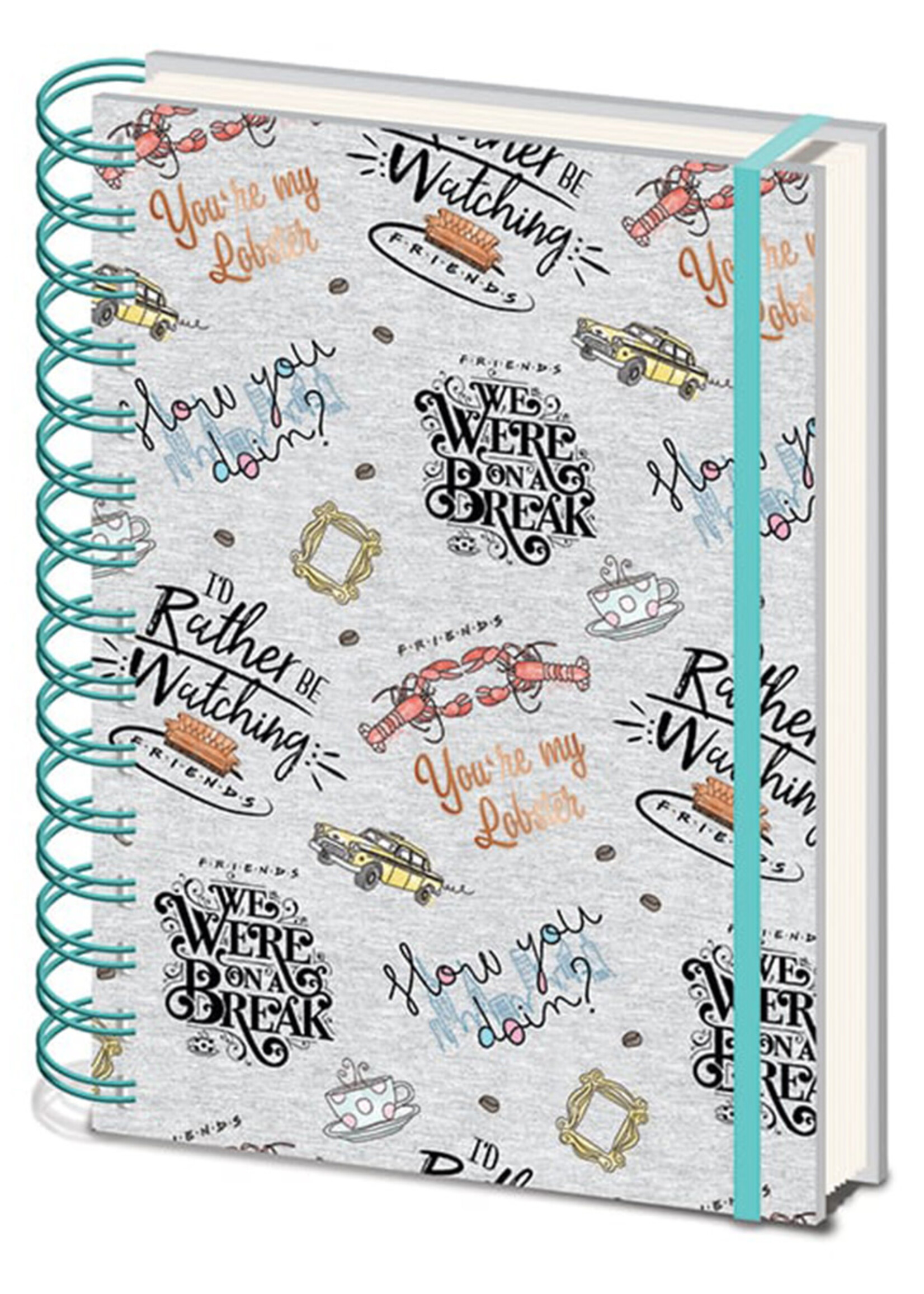 Friends Marl Notebook A5