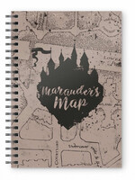 Harry Potter A5 Spiral Notebook Marauder's Map